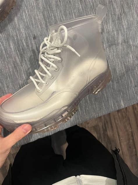 dior transparent boots|dior designer ankle boots.